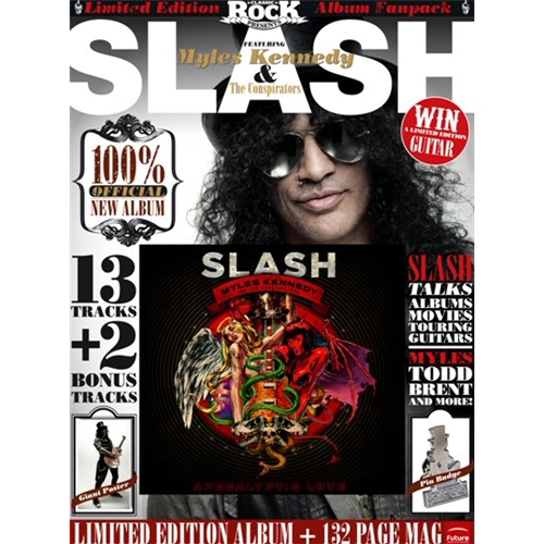Slash France myles kennedy the conspirators apocalyptic love nouvel album classic rock magazine fan pack pochette cover