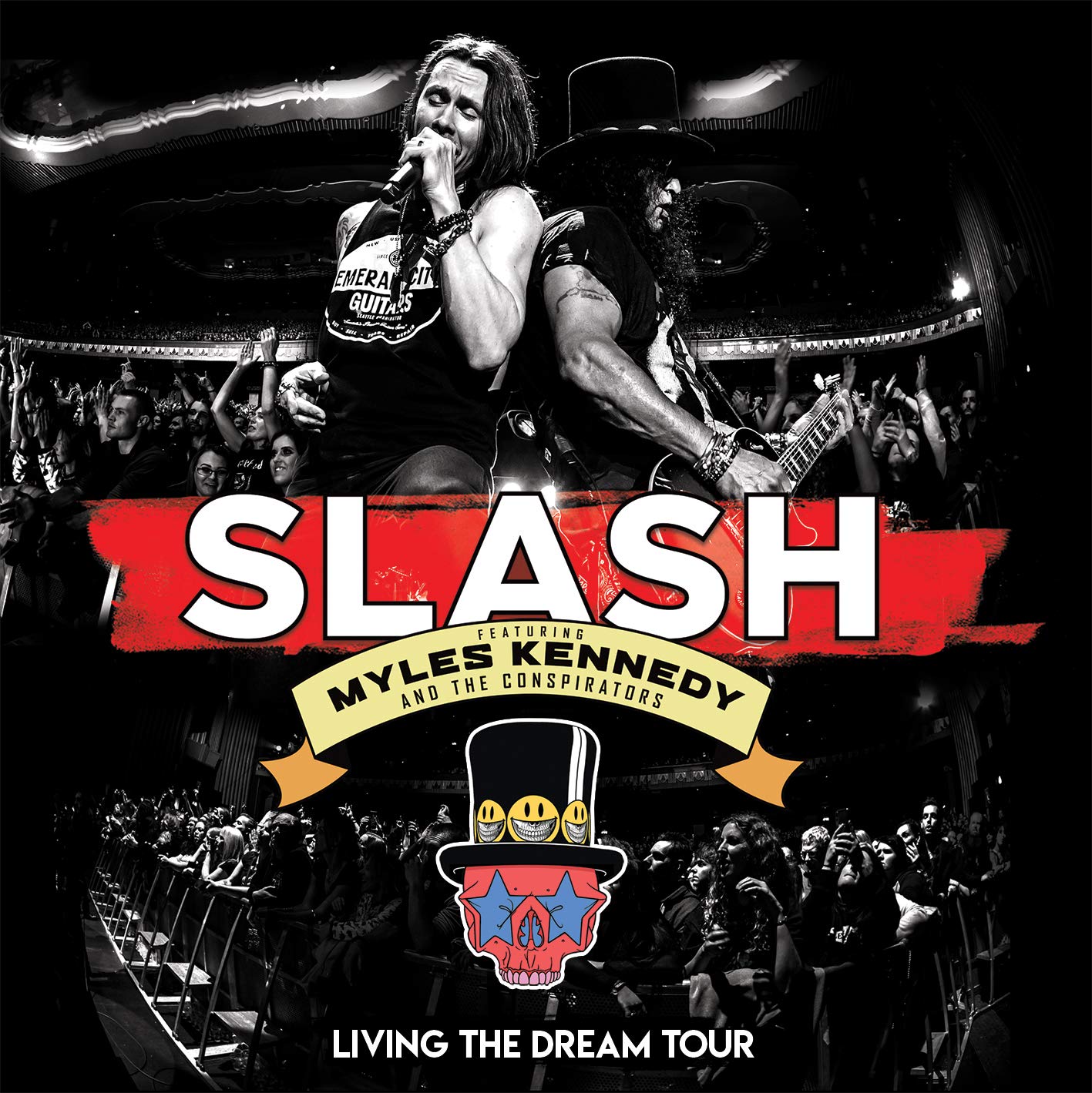 Slash france living the dream tour cd dvd blu ray lp septembre 2019 smkc