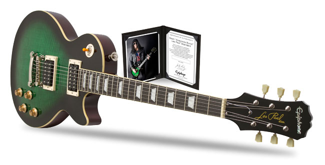 Slash france epiphone Slash signature standard plustop pro 2017 guns n' roses anaconda guitar