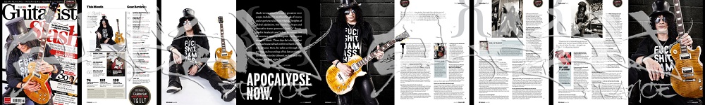 slash france guitarist magazine Juin 2012