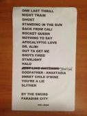 Concert solo 2012 0625_beyrouth setlist