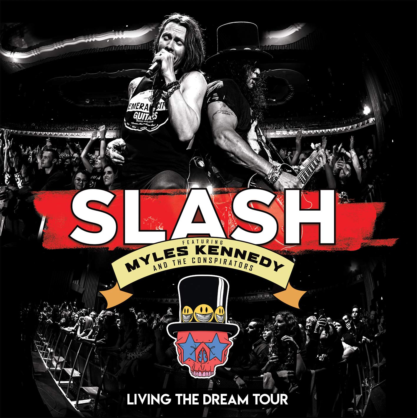 Slash france living the dream tour dvd blu ray show hammersmith dvd septembre 20 2019 smkc kennedy kerns fitz sidoris fev