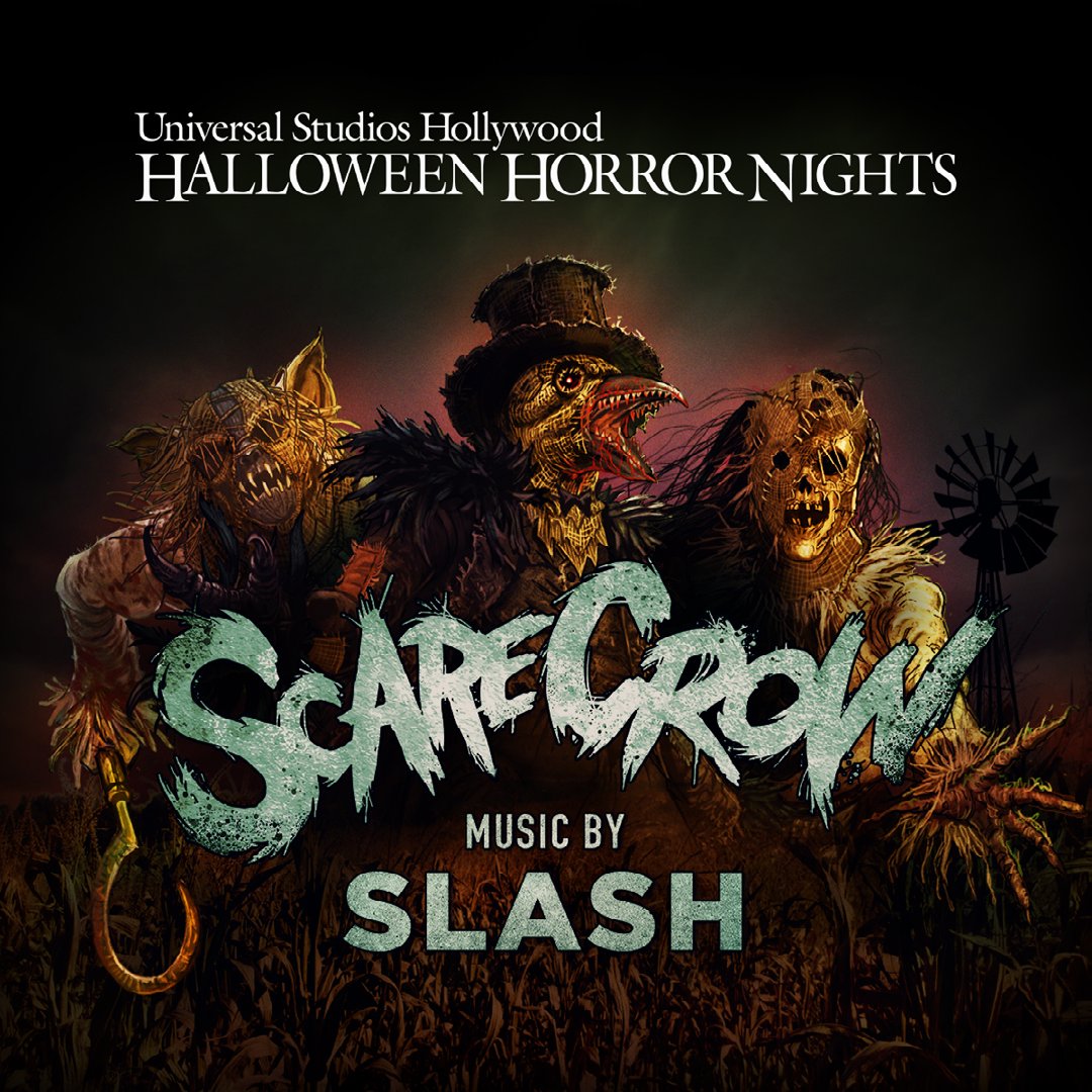 slash france halloween horror nights 2025 scarecrow lp vinyl universal studios usa limited 