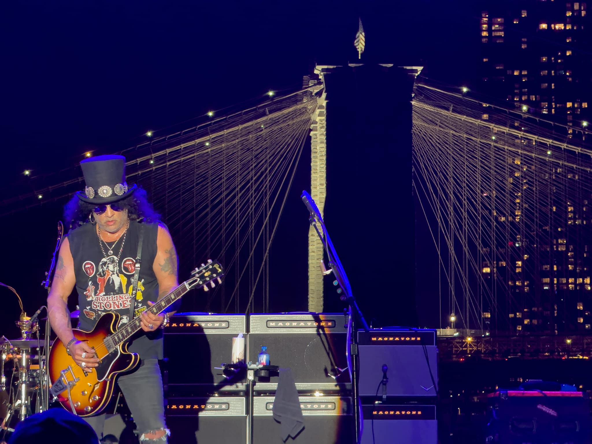 Slash france blues ball new york pier 17 2024 zz ward keb mo johnny griparic usa tash neal teddy andreadis 