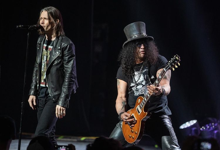 slash france premiere c'est la vie milwukee smkc usa fevrier 2022 tour 