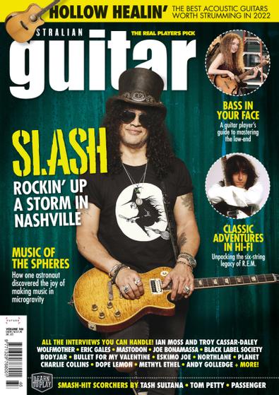 Slash france australian guitar magazine 2022