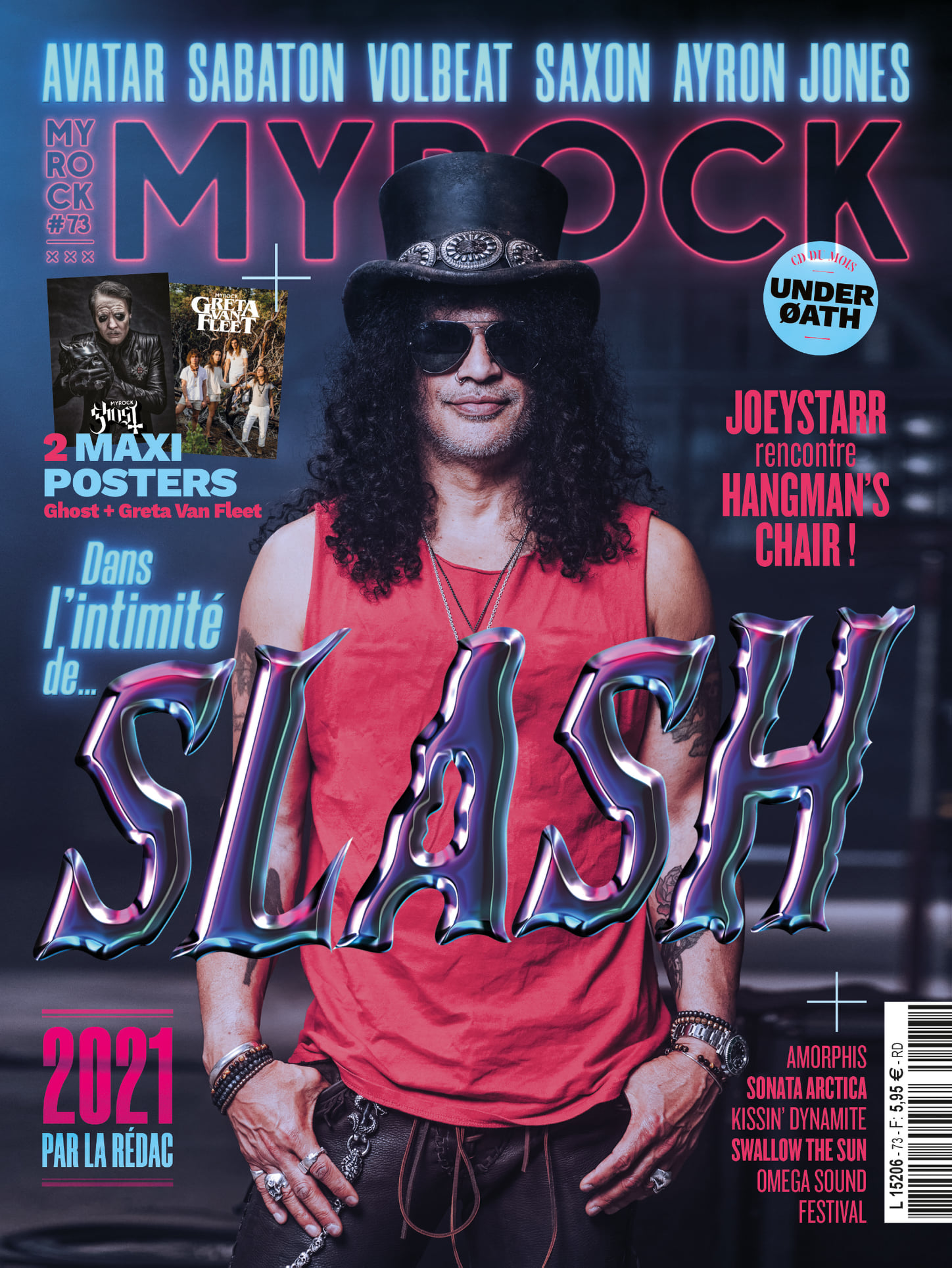 Slash france myrock interview feb 2022 magazine