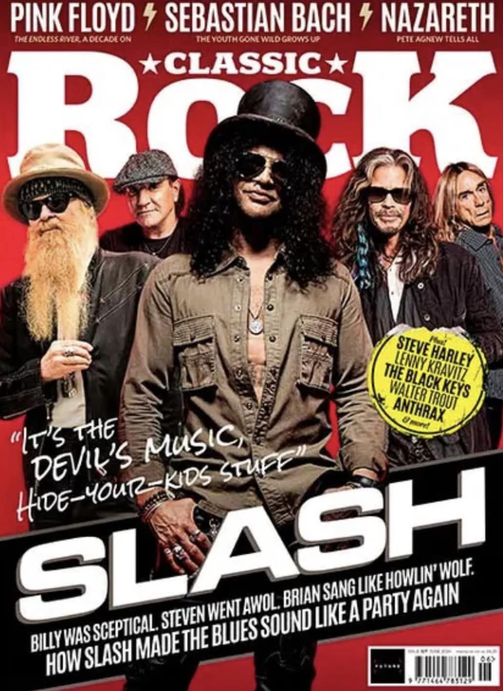 slash france classic Rock magazine 2024 orgy of the damned