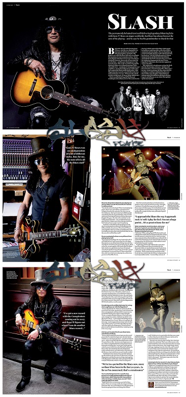 slash france guitarist magazine issue july 2026 juillet blues balll