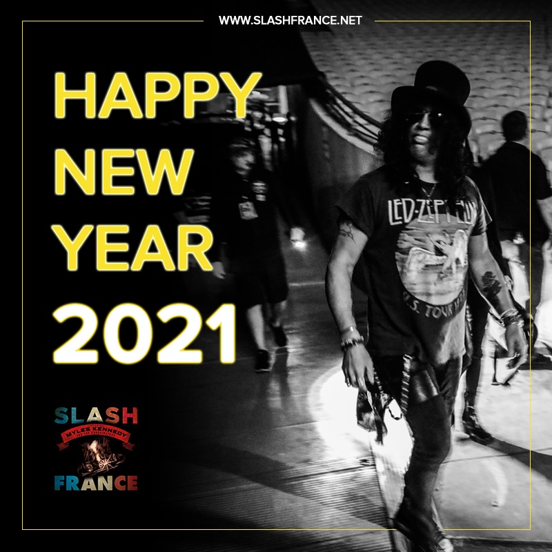 Slash france bonne année 2021 happy new year