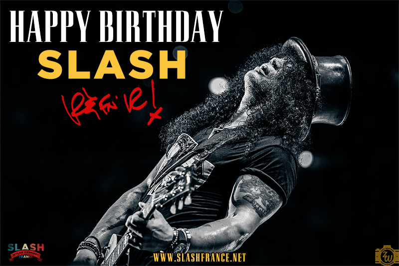 Slash france birthday 2016 51 ans new york city tribeca guns n' roses