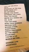 Concert solo 2019 20190120_pekin setlist2