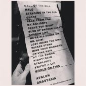 Concert solo 2019 20190216_manchester setlist