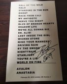 Concert solo 2019 20190220_londres setlist