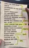 Concert solo 2019 20190222_paris setlist