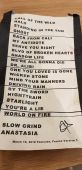 Concert solo 2019 20190310_toulouse setlist