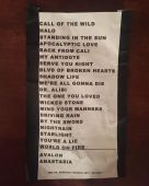Concert solo 2019 20190731_port_chester setlist