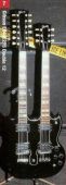 slash france Gibson EDS 1975 Double neck 12 cordes