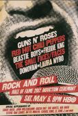 Slash guns_n_roses hall_of_fame_2012 hall_of_fame_2012_poster